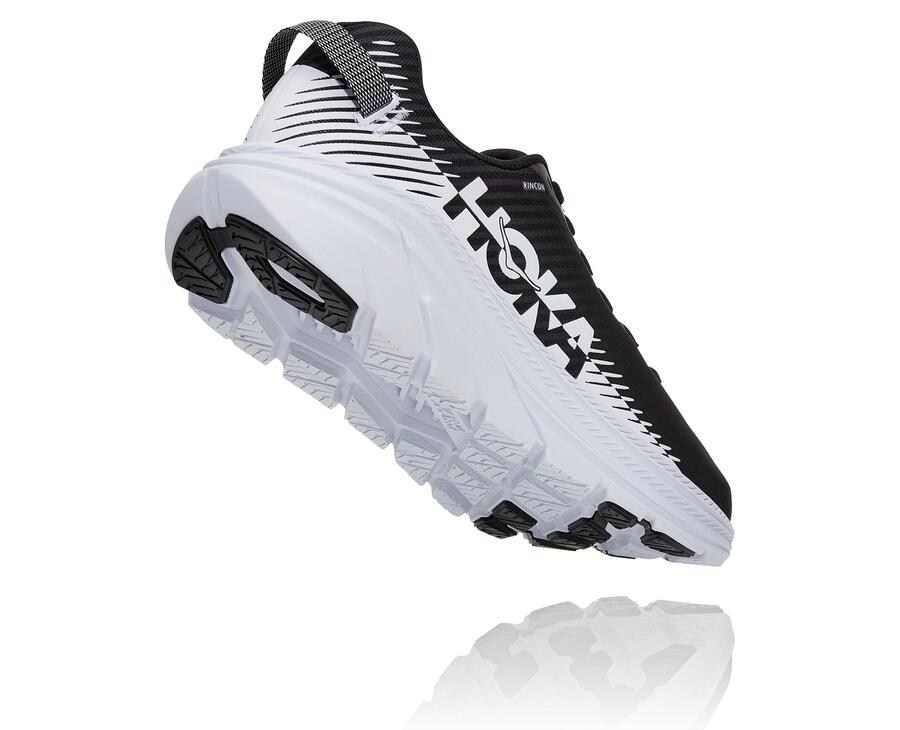 Tenis Hoka One One Masculino Pretas/Branco - Rincon 2 - 465-YFJUXB